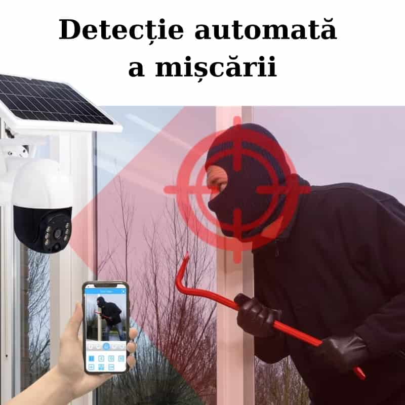 camera supraveghere detectie miscare