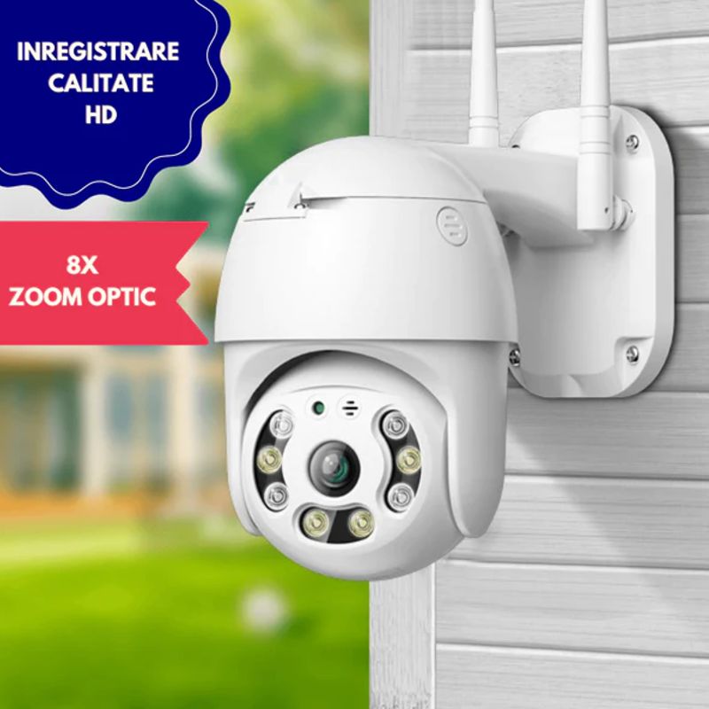 camera supraveghere video exterior wifi