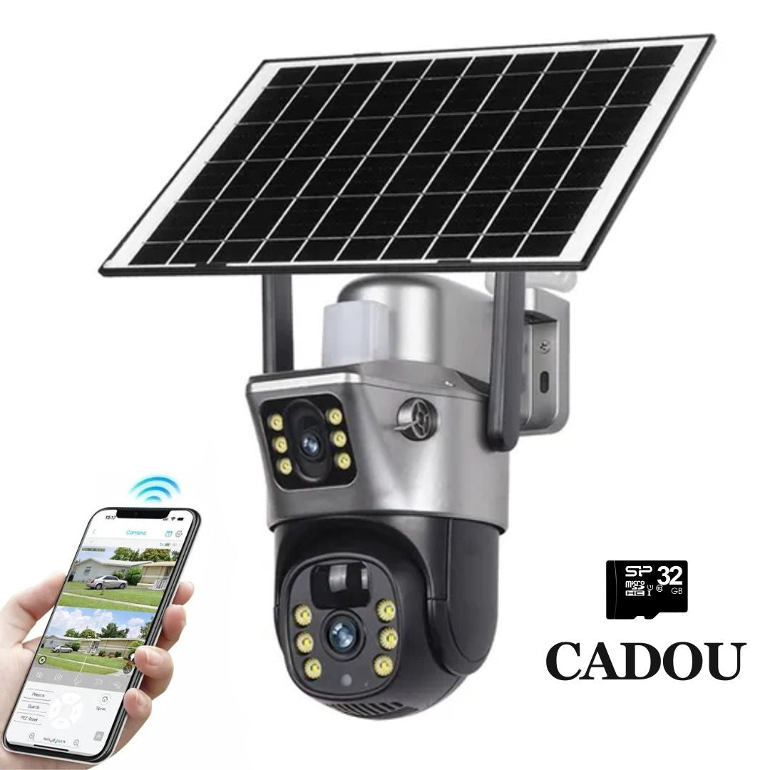 camera supraveghere cu panou solar wifi