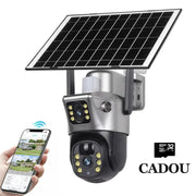 camera supraveghere cu panou solar wifi